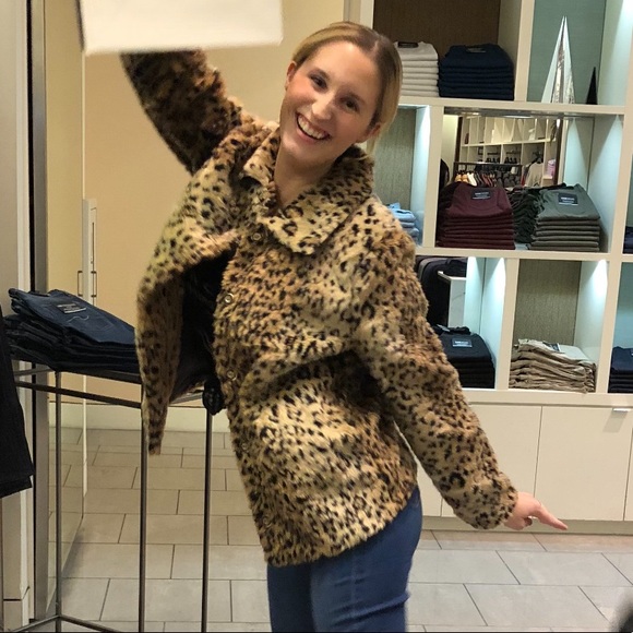 Leopard Faux Fur Coat - Picture 7 of 8